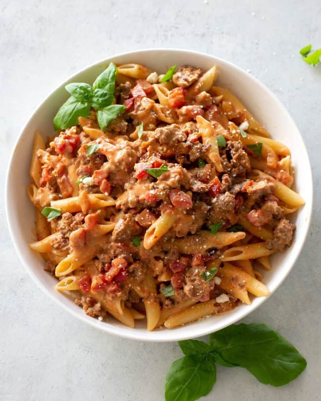 Sausage and Tomato Pasta