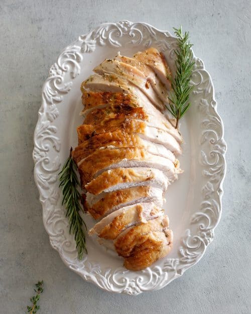 sliced turkey