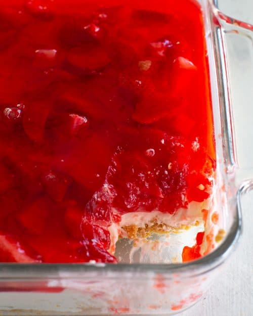 Keto jello pretzel salad