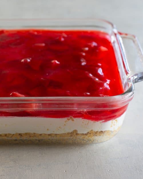 Keto jello pretzel salad