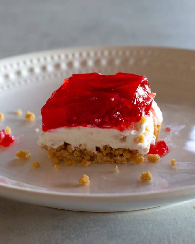 Keto jello pretzel salad