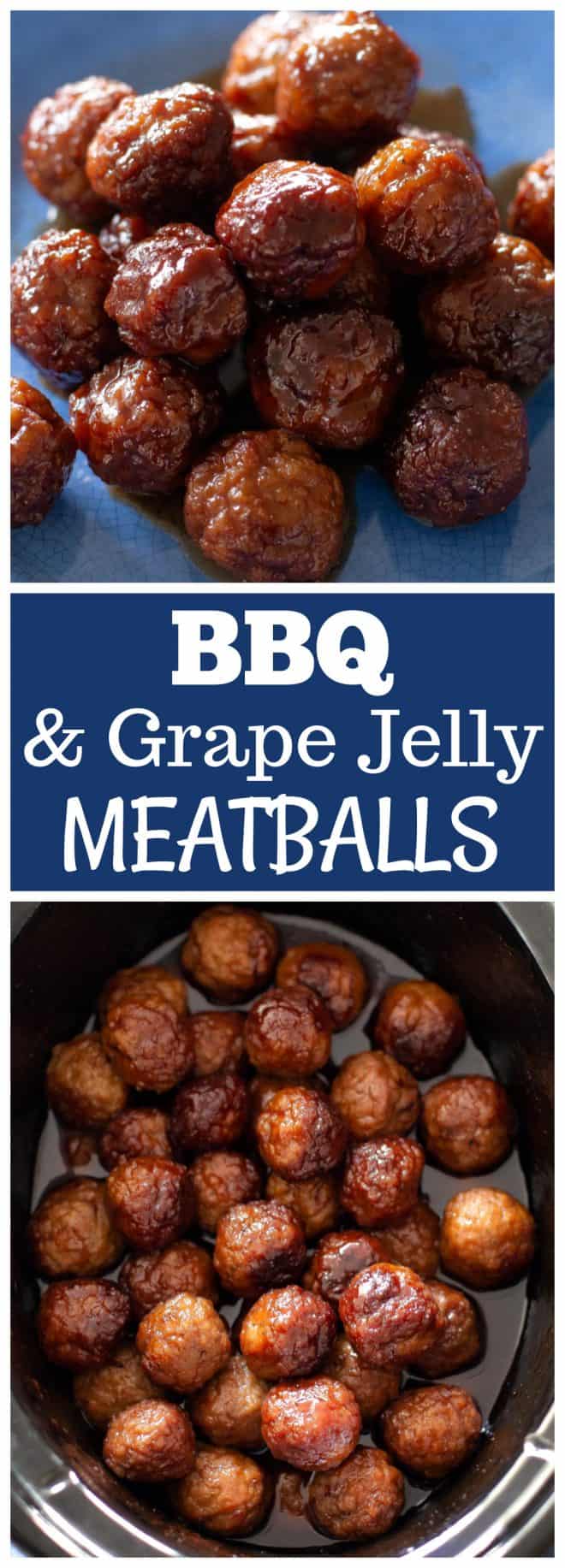 BBQ and Grape Jelly Meatballs