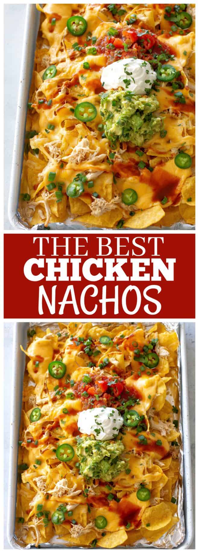 Chicken nachos