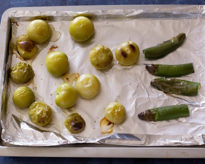 tomatillos and jalapenos