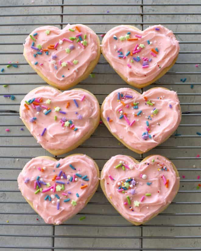 sugar cookies with sprinkles