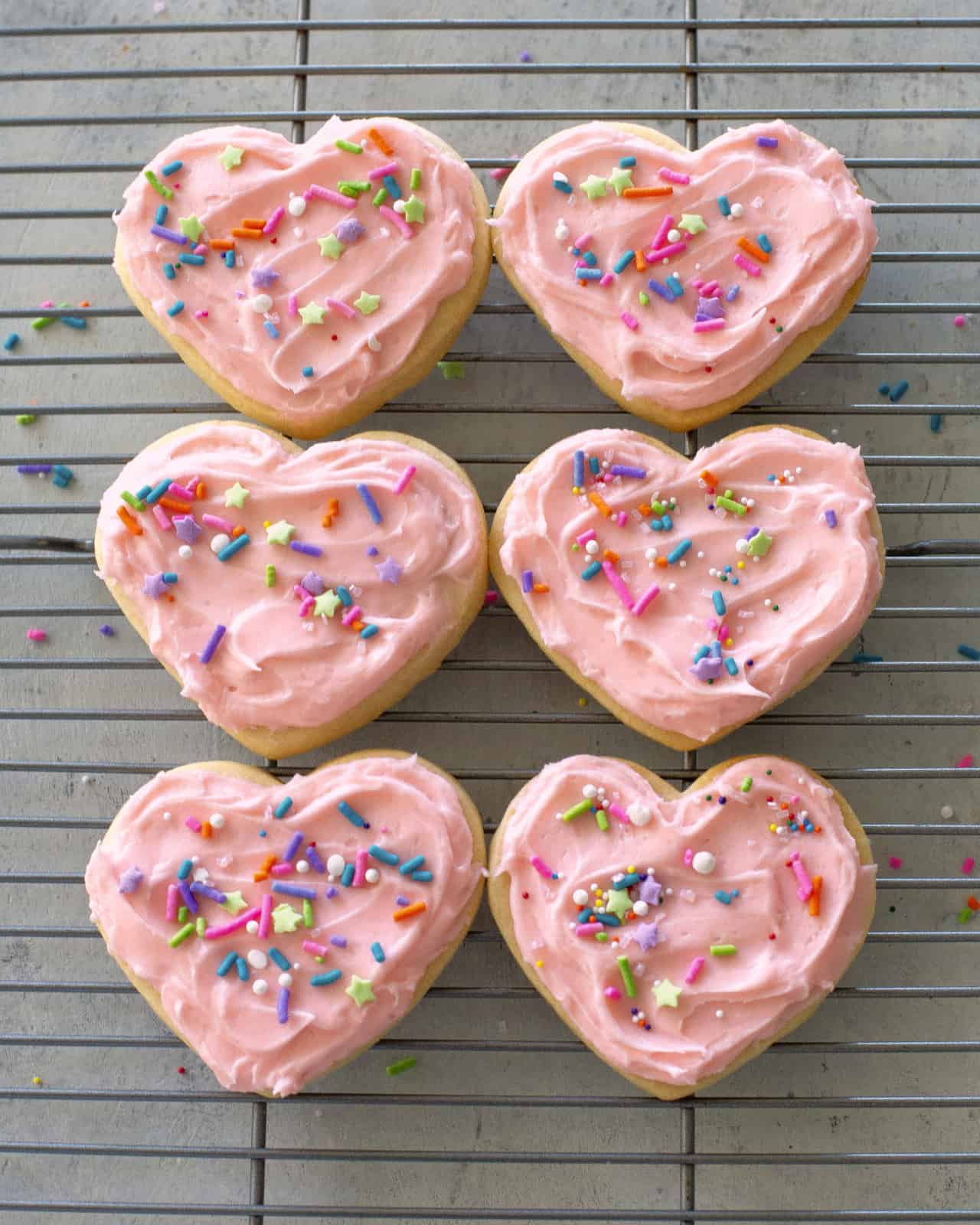 sugar cookies with sprinkles