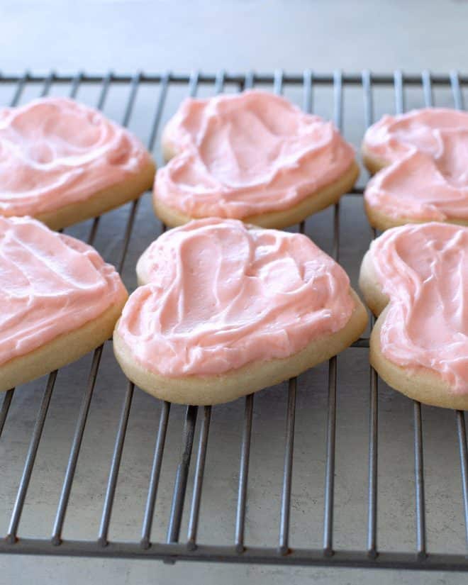 frosted sugar cookies