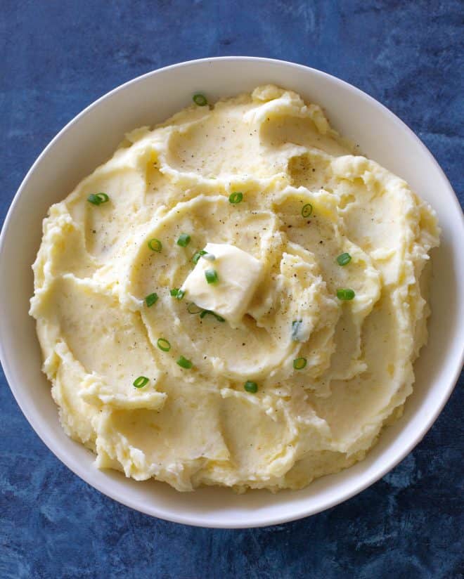 mashed potatoes