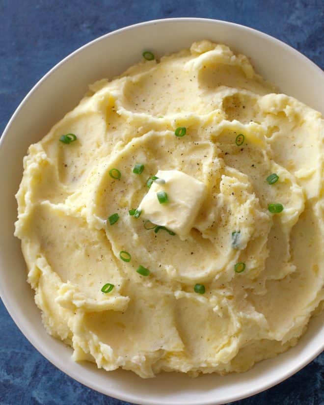 slow cooker mashed potatoes