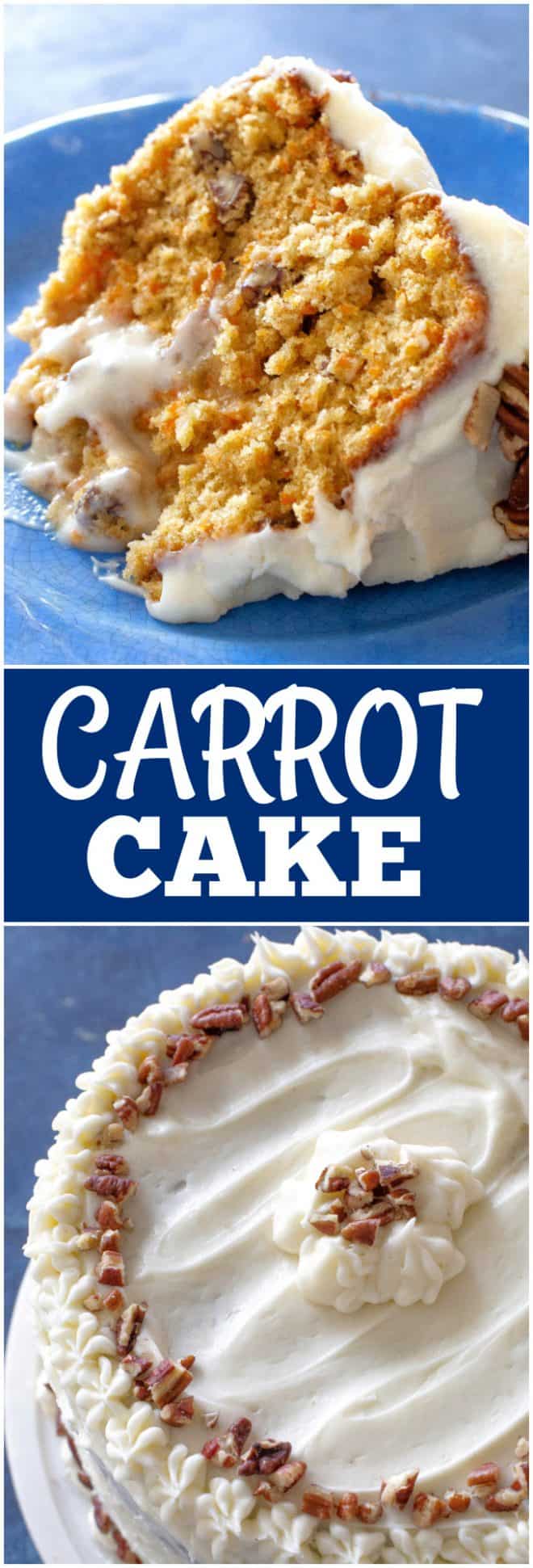 carrot cake slice