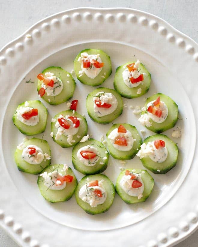 Cucumber dill slices