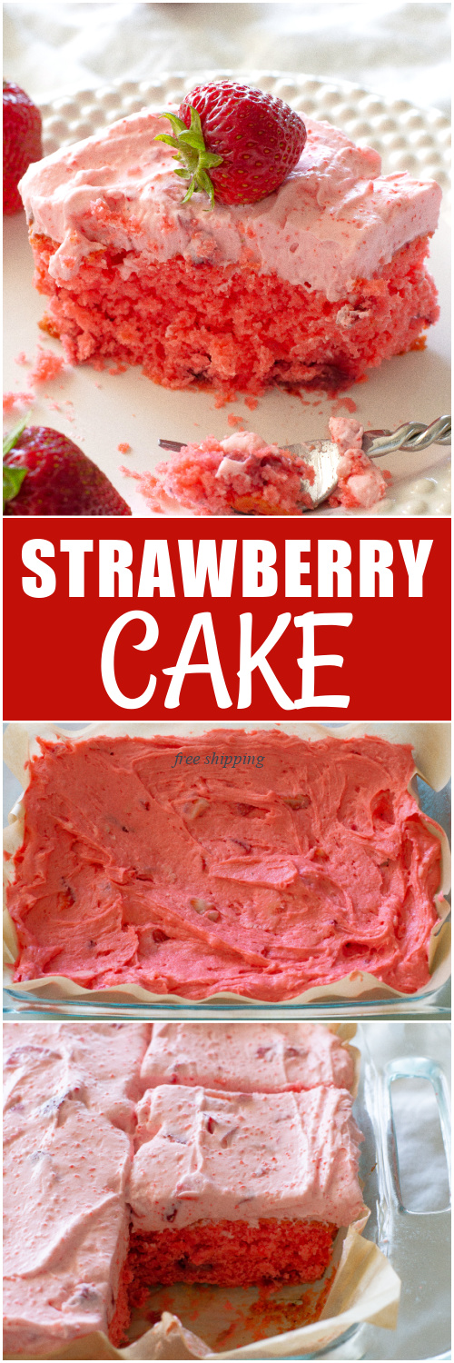 Strawberry Cake recipe