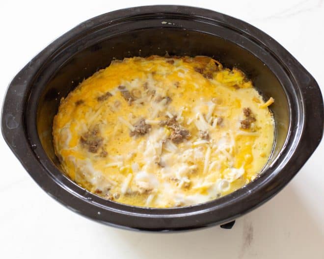 Crockpot Breakfast Casserole