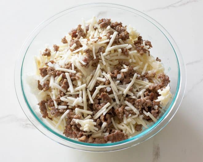 potatoes and sausage