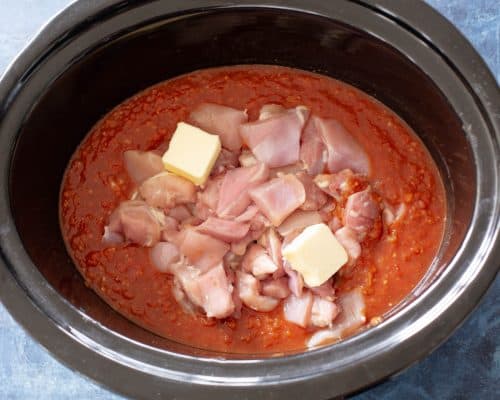 chicken with butter