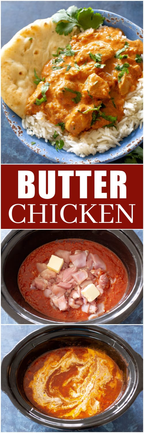 slow cooker butter chicken