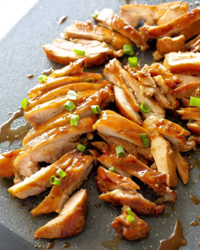 sliced Teriyaki Chicken