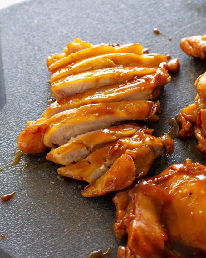 sliced Teriyaki Chicken