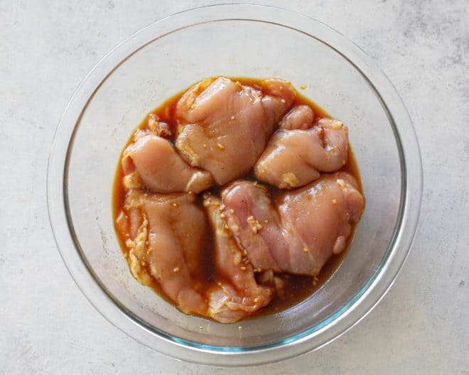 marinating chicken