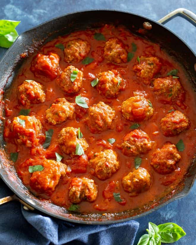 meatballs in sauce