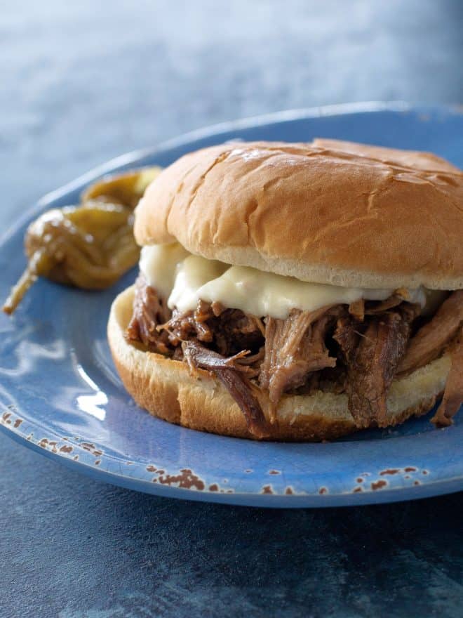 Mississippi Pot Roast sandwich