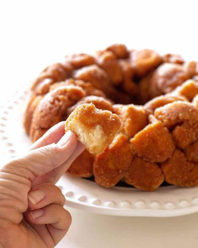 monkey bread piece