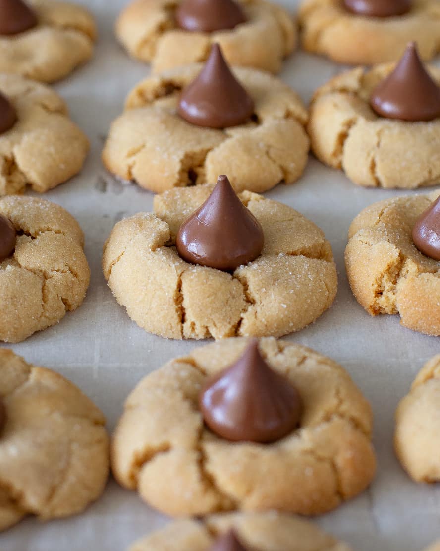 peanut butter blossoms