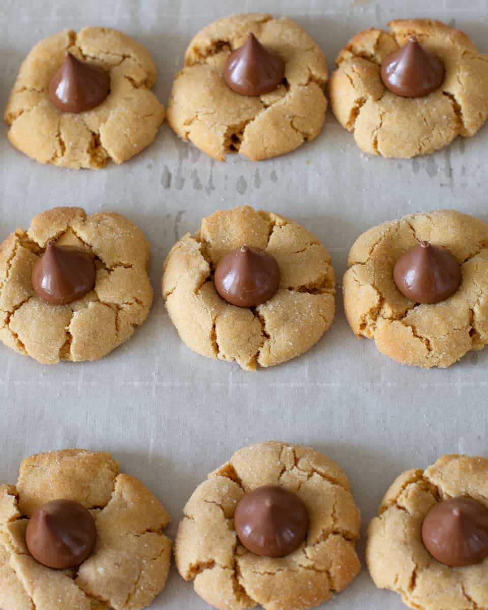 peanut butter blossoms