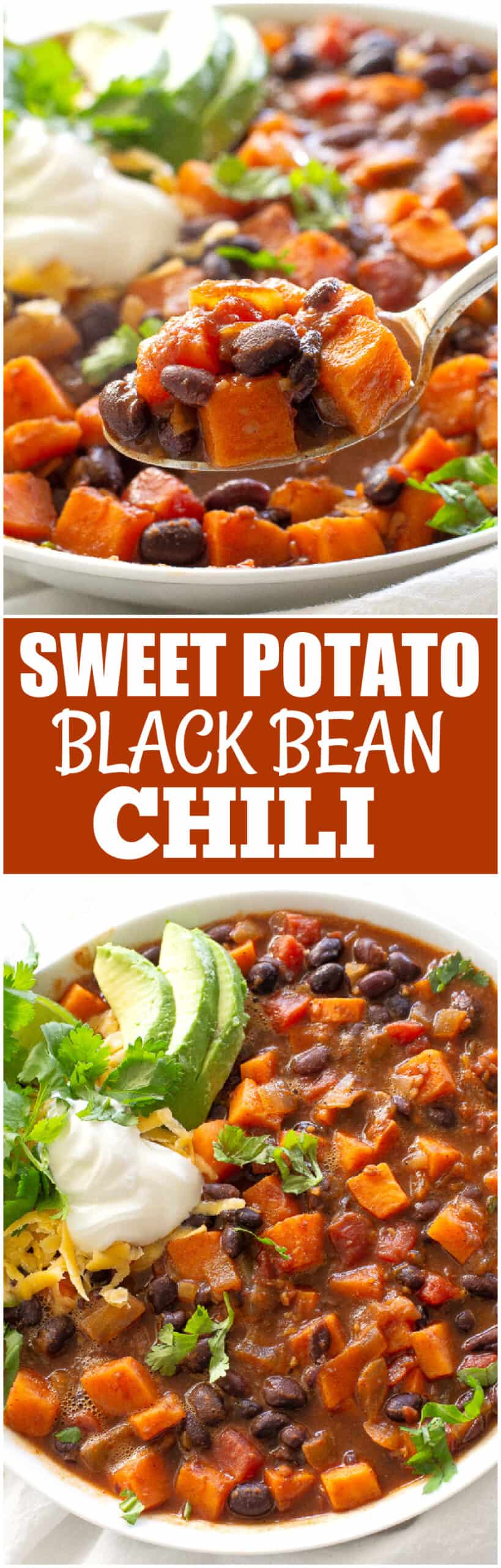 Sweet Potato Black Bean Chili