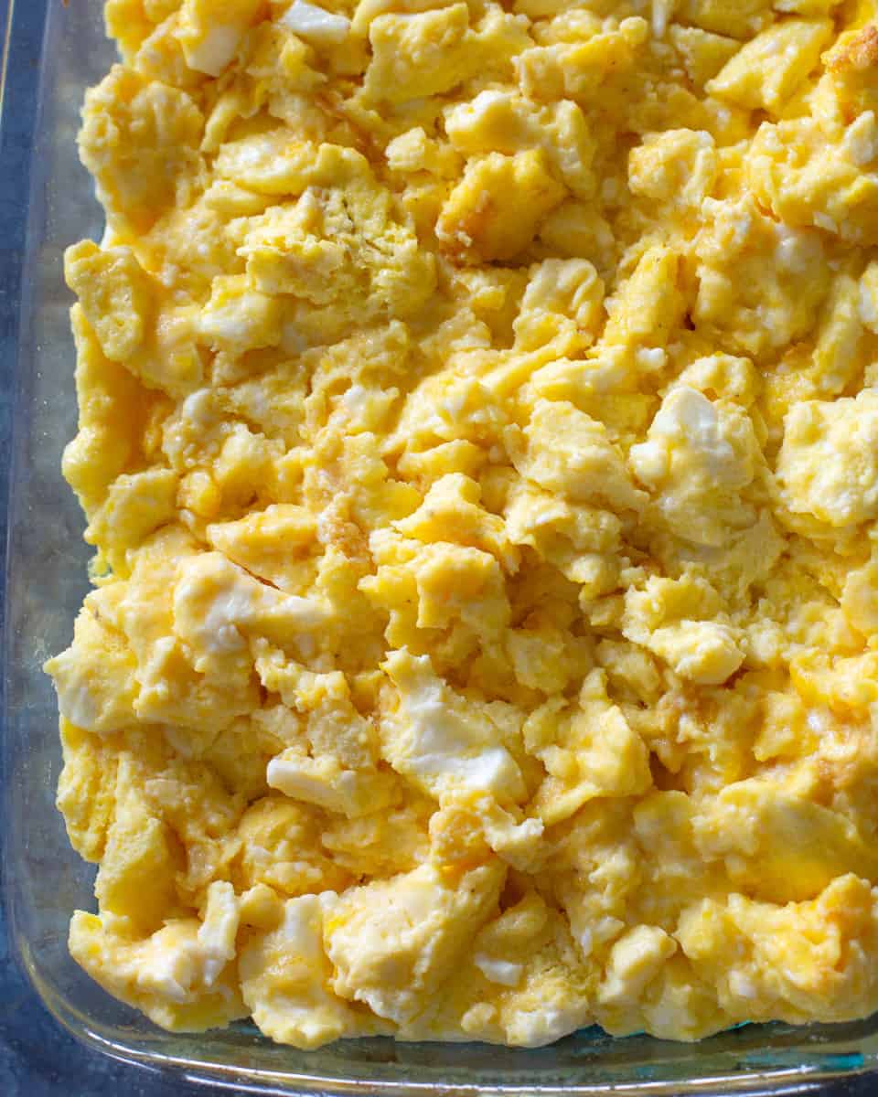 scrambled eggs