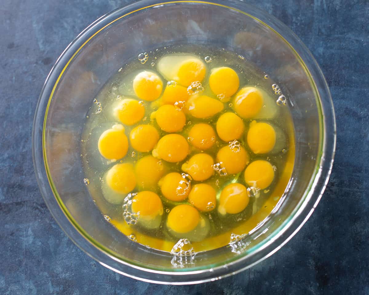 eggs in a bowl
