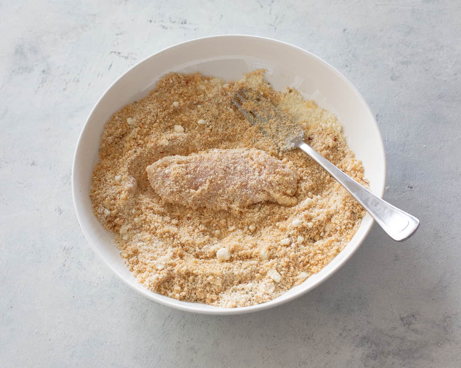 chicken breaded in pork rinds