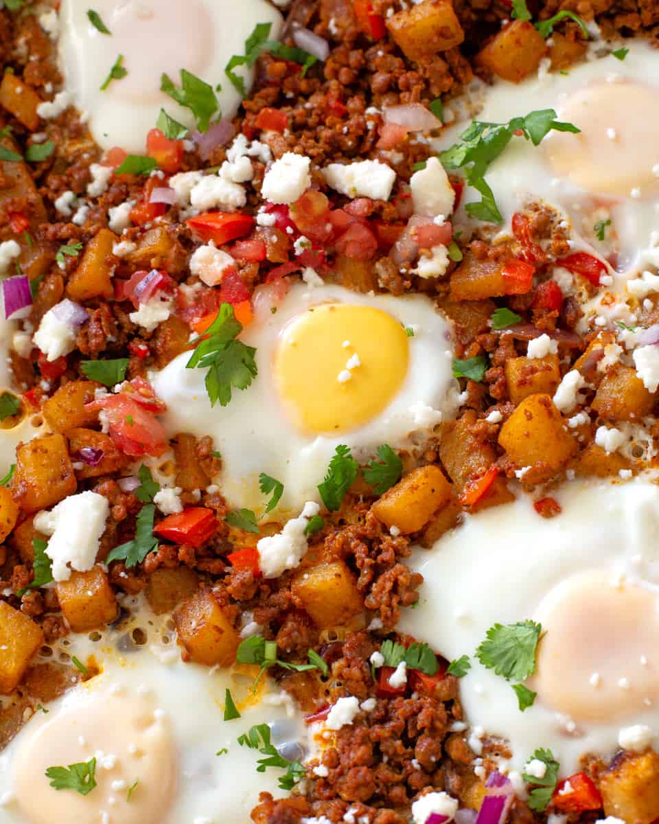 Chorizo and Egg Skillet