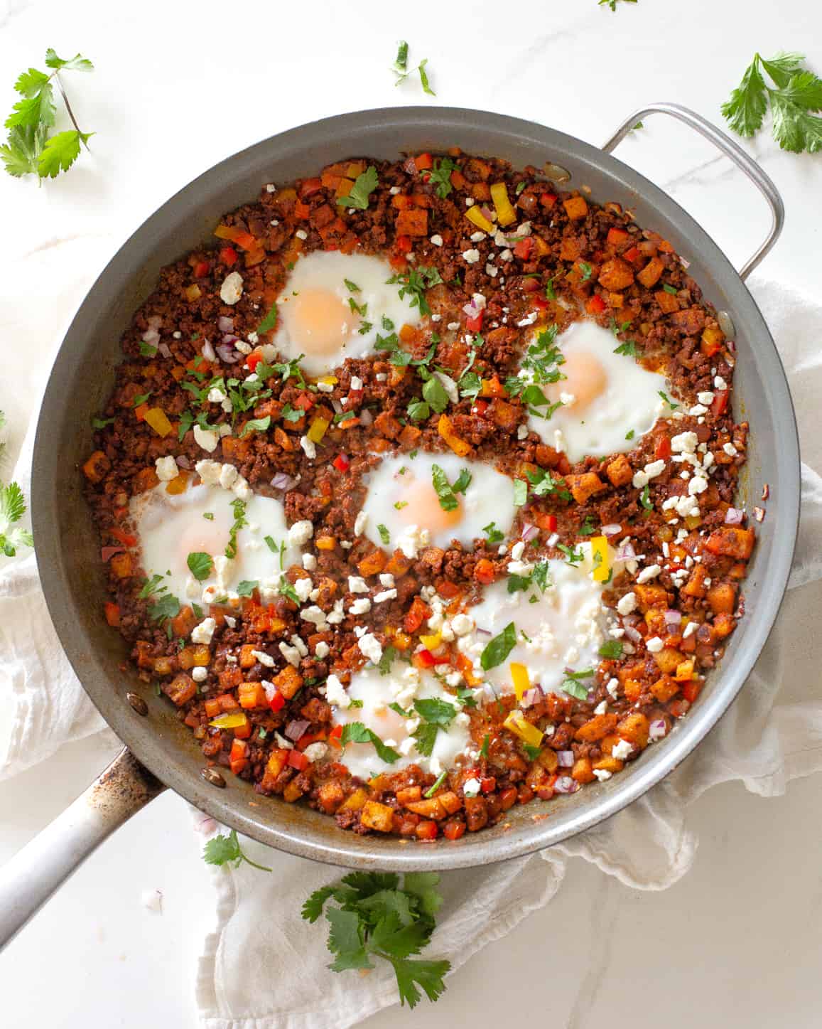 Chorizo and Egg Skillet