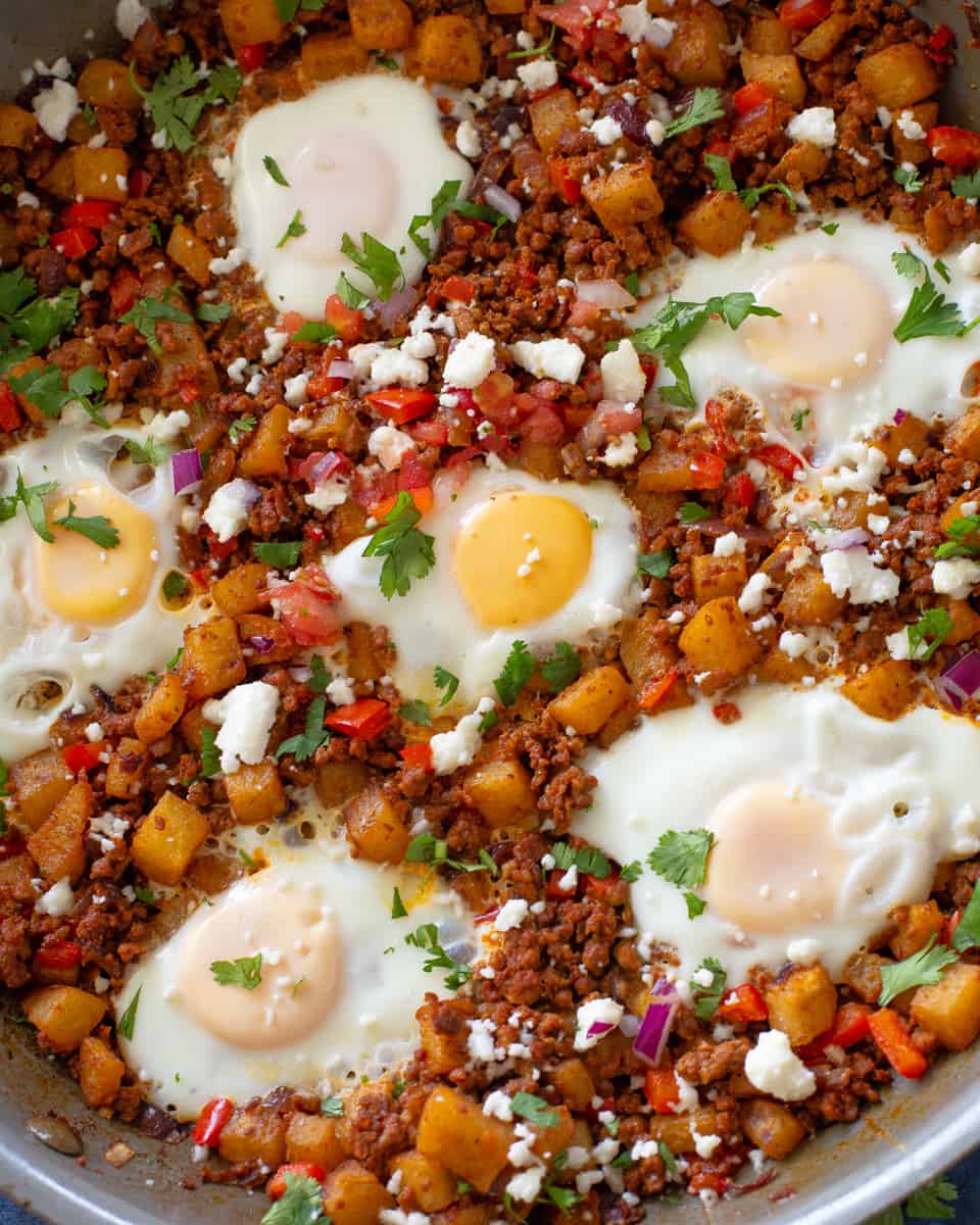 Chorizo and Egg Skillet