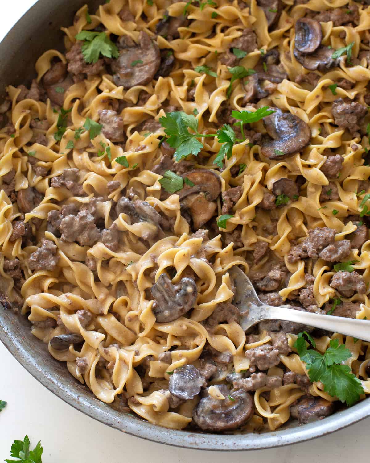 One-Pot Beef Stroganoff