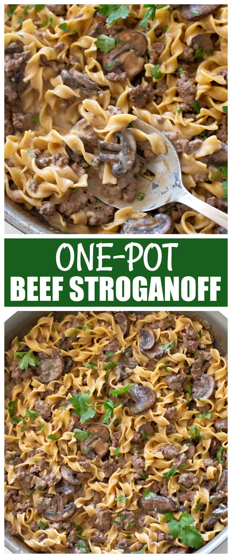 One-Pot Beef Stroganoff