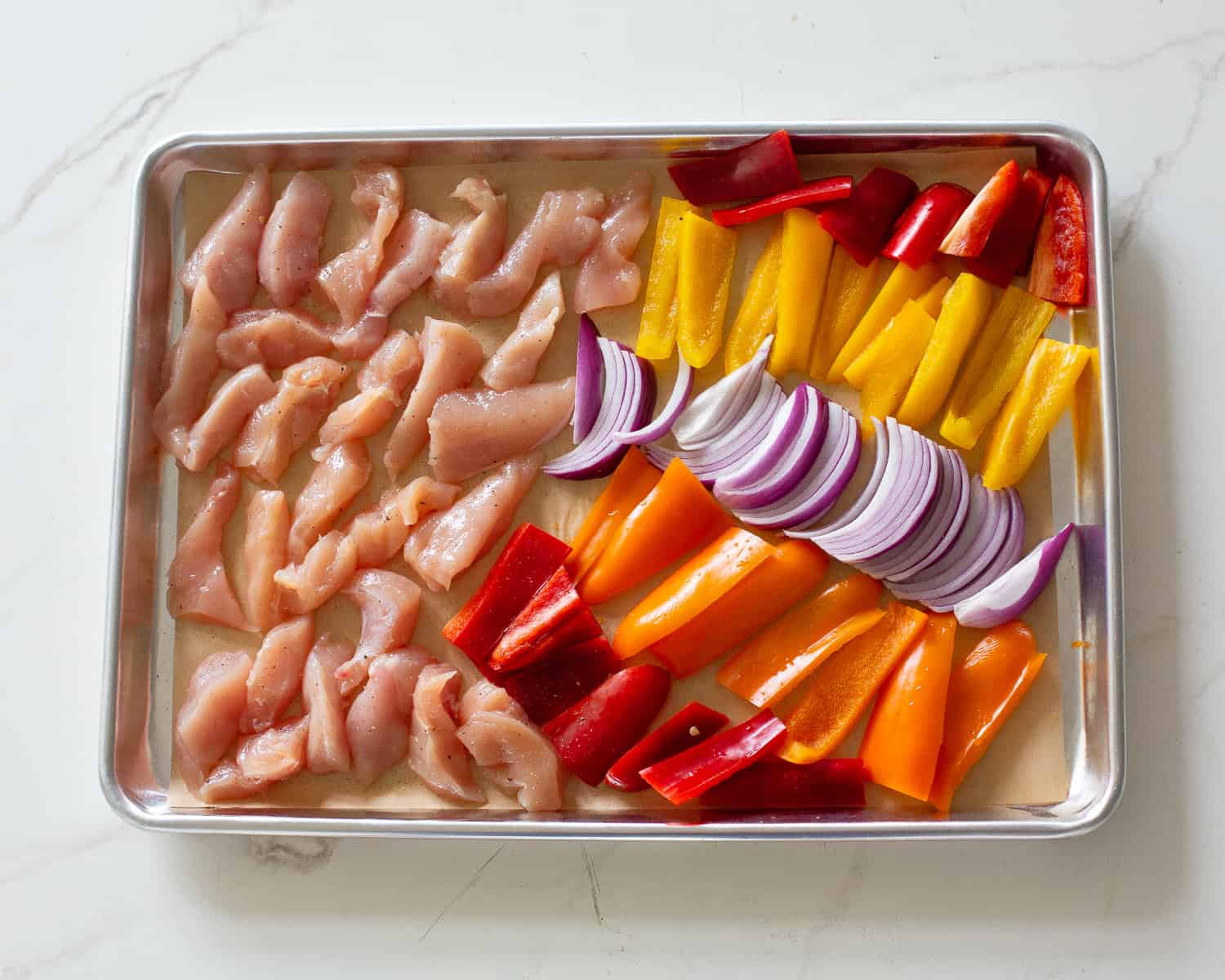 chicken and peppers
