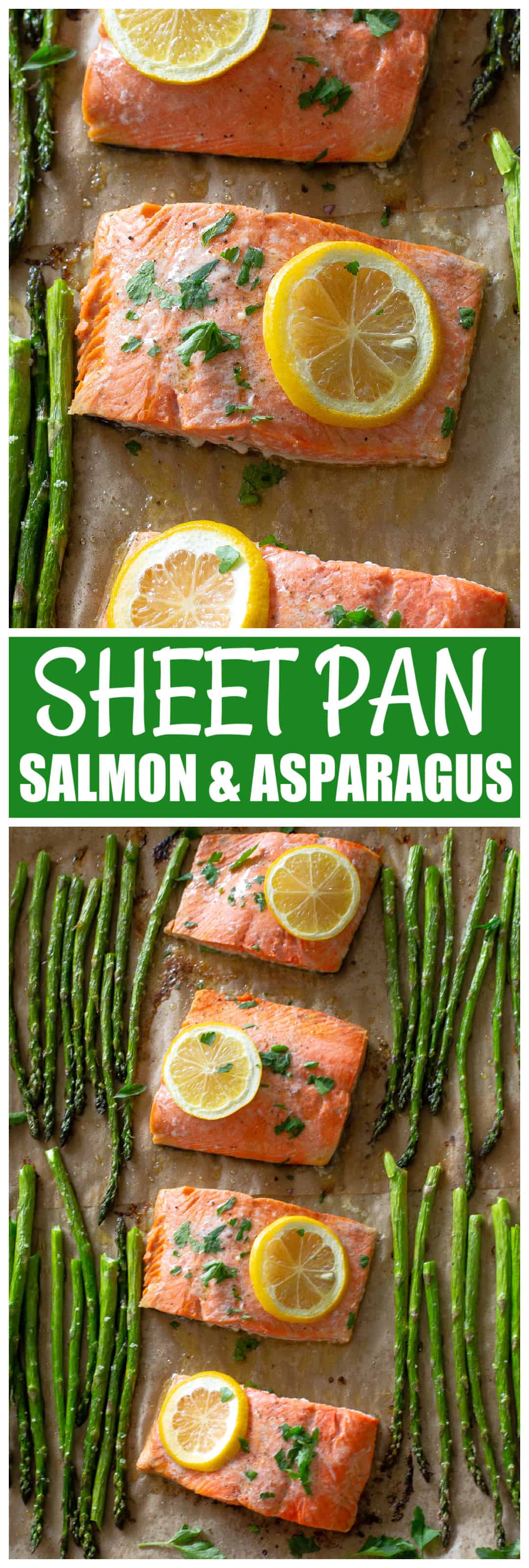 sheet pan and asparagus