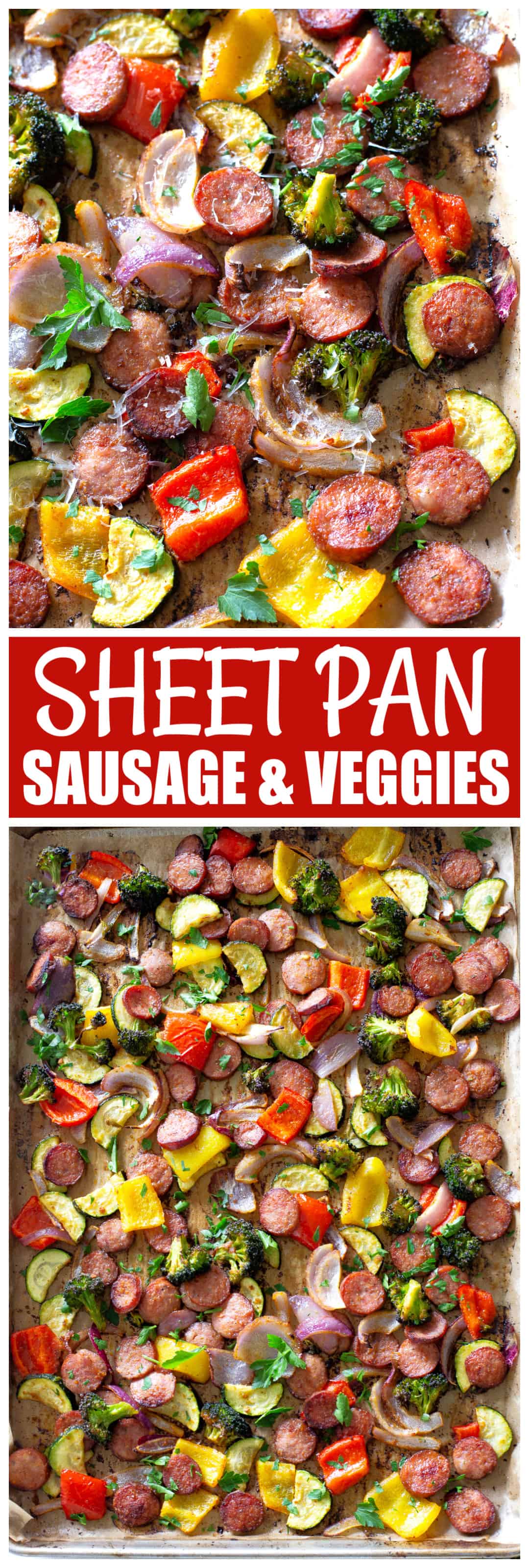 Sheet Pan Sausage and Veggies
