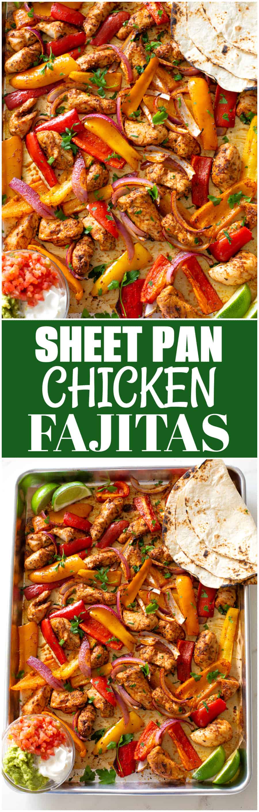 Sheet Pan Chicken Fajitas