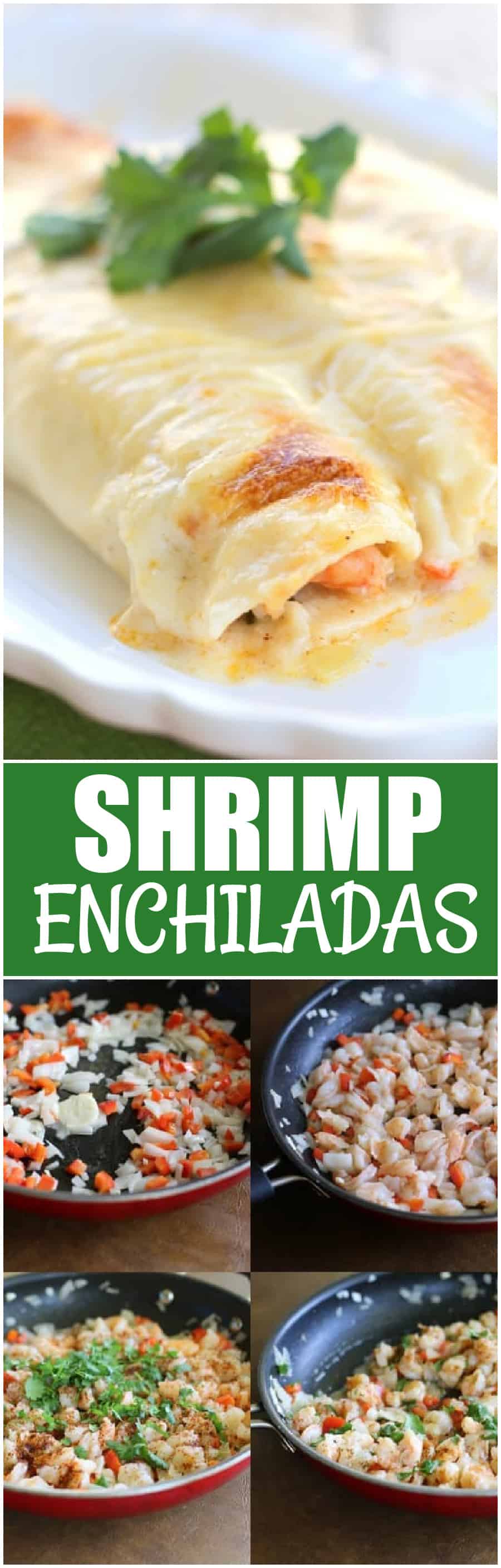 shrimp enchiladas