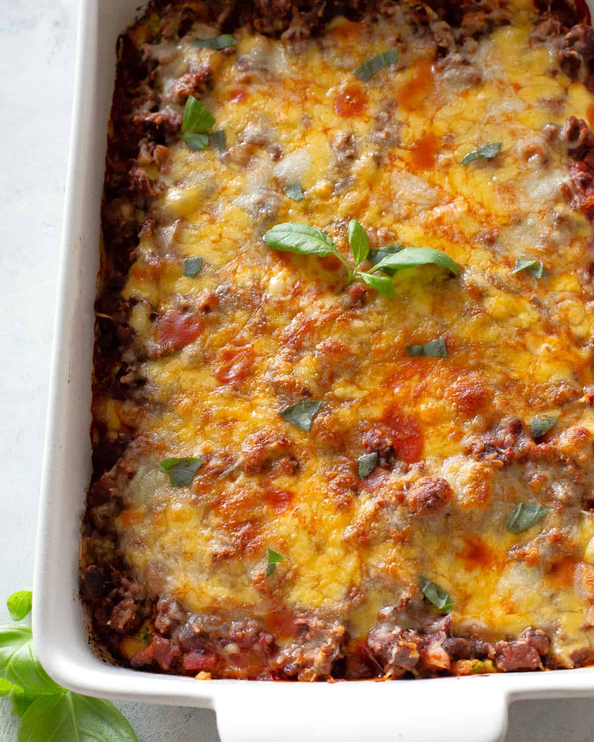 Zucchini Pizza Casserole