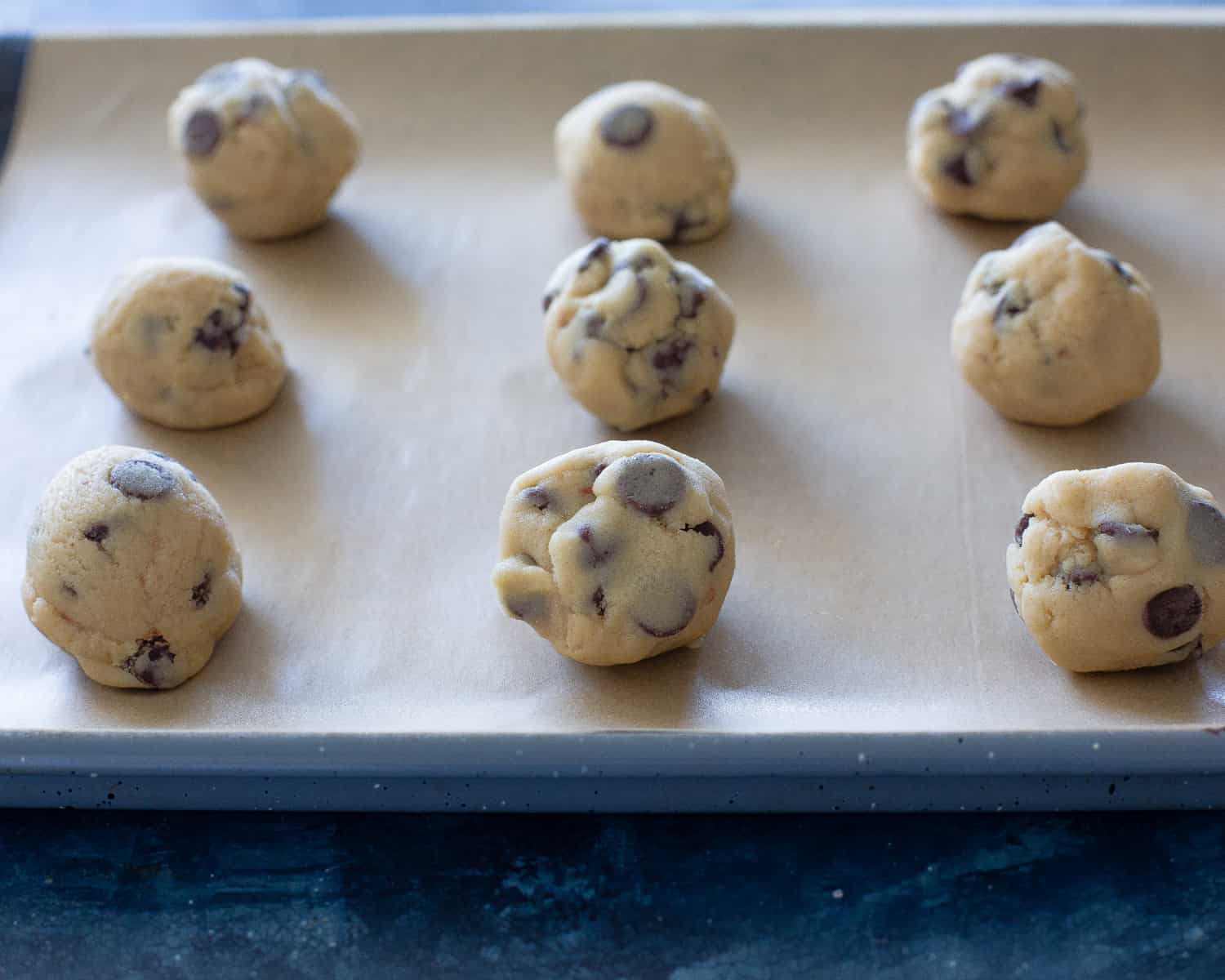 chocolate chip cookie dough