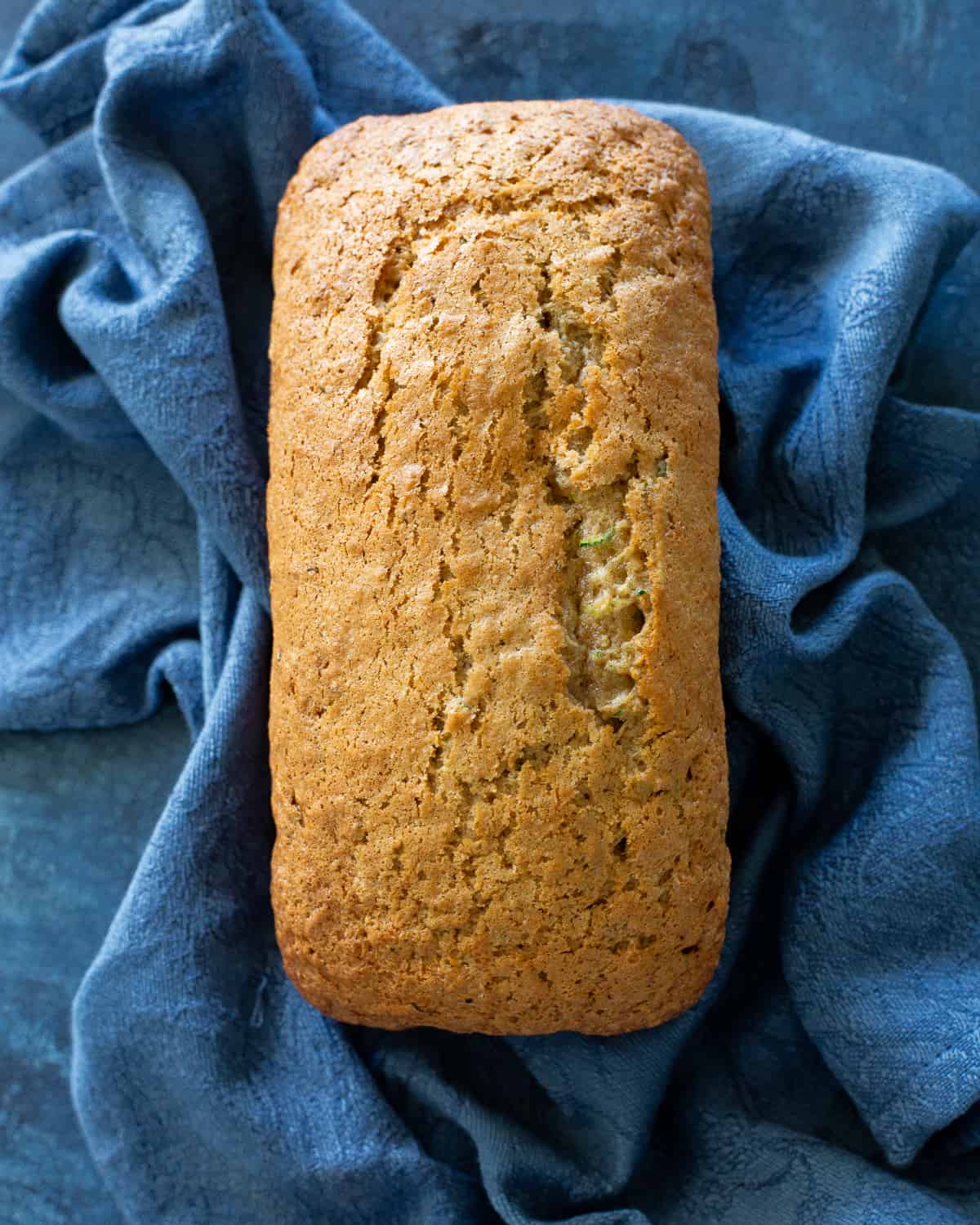 loaf of zucchini bread
