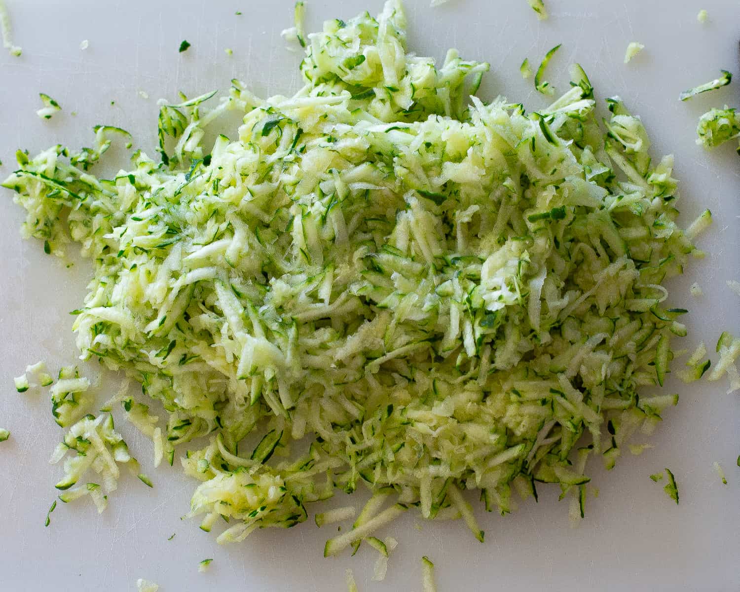 shredded zucchini