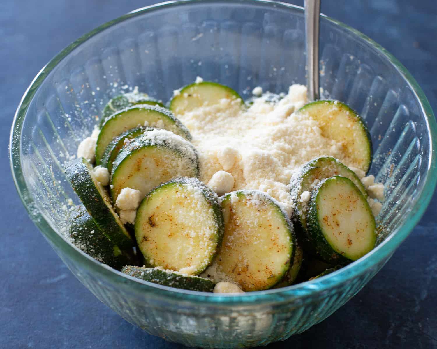 bowl of zucchini