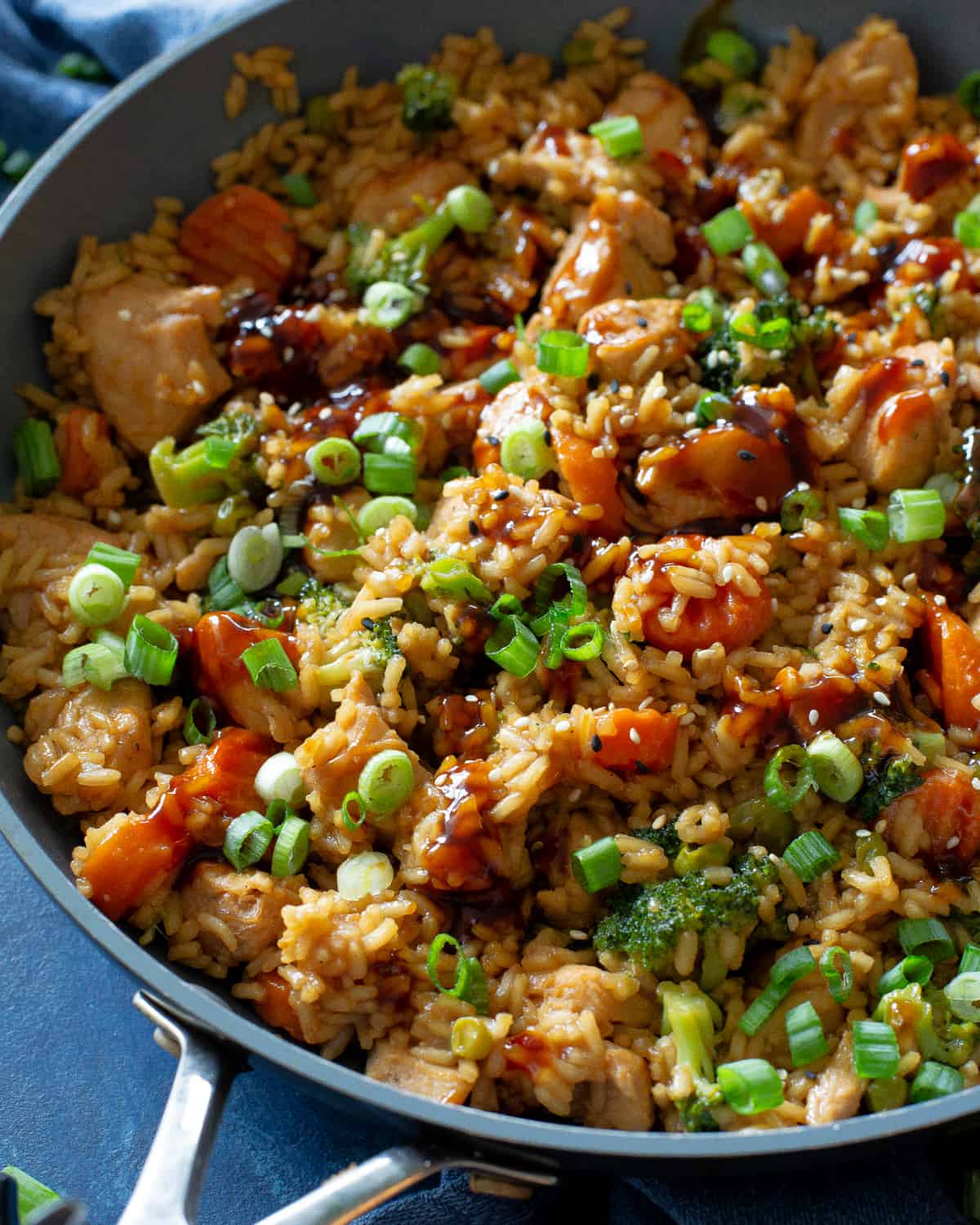 One-Pan Teriyaki Chicken and Rice