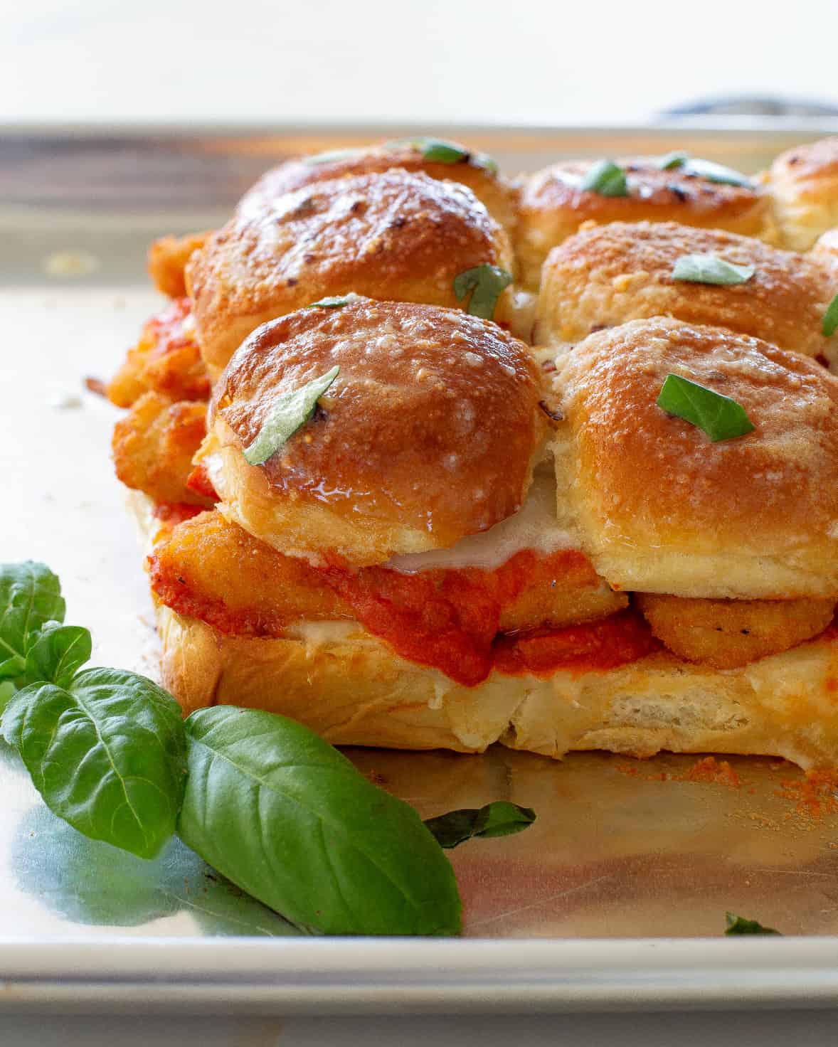 Chicken Parmesan Sliders