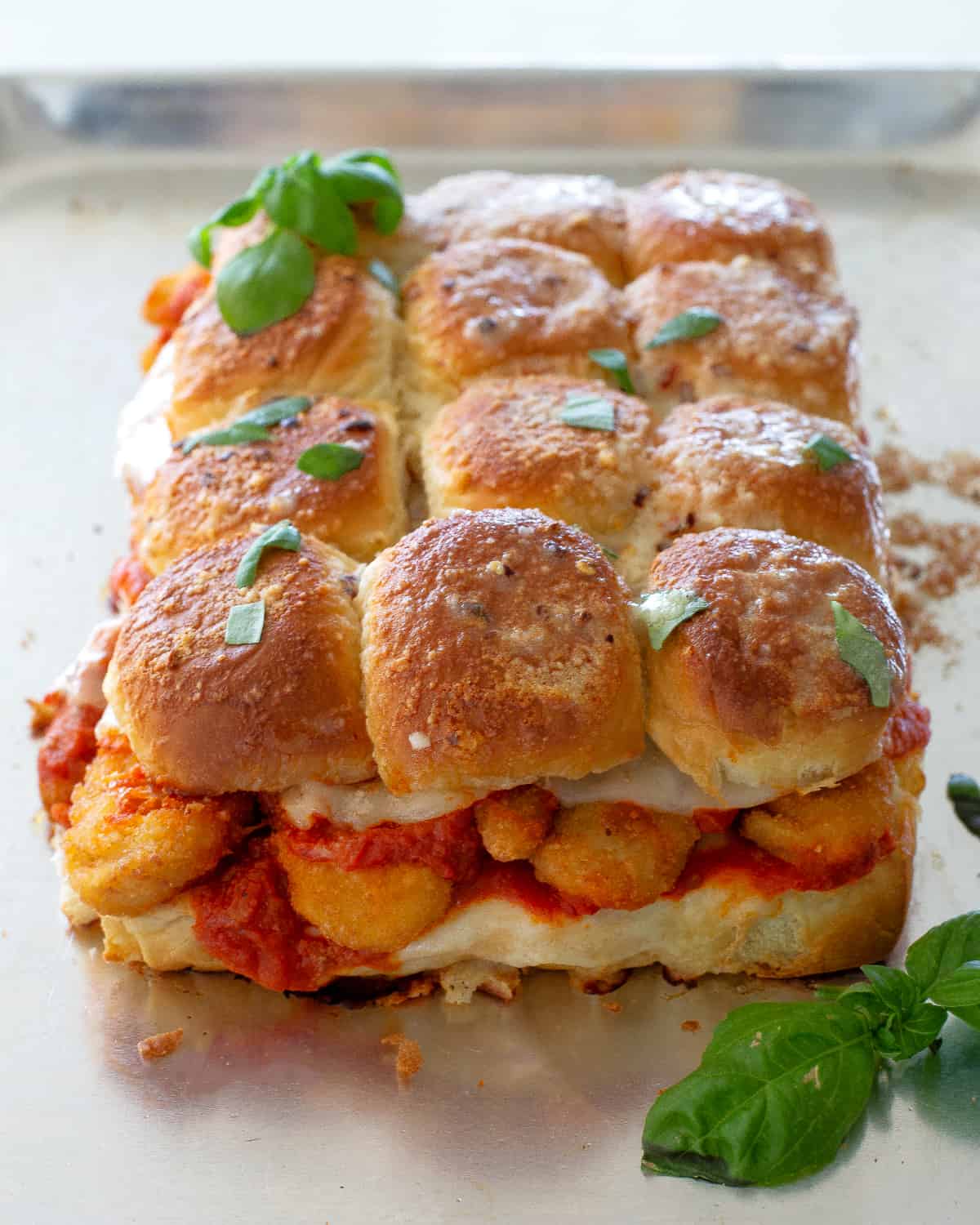 Chicken Parmesan Sliders